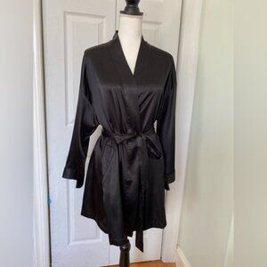 Y2K Victoria's Secret Black Robe